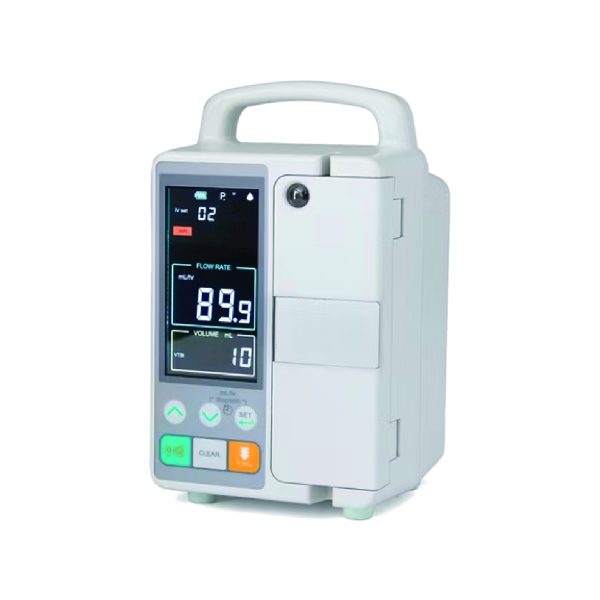 Bomba de Infusão Médica para Uso Veterinário e Humano – Com Tela LCD