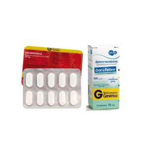 Analgésicos (paracetamol, dipirona)